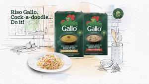 Riso Gallo, 'The Italian Maestro of Risotto', on air a livello internazionale con Armando Testa