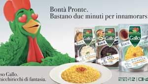 Riso Gallo e Armando Testa portano le Bontà Pronte in tv, in affissione e sul digitale