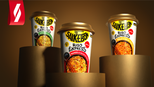 Saikebon lancia la nuova linea di piatti pronti Saikebon Riso Express. Living Brands firma la visual identity