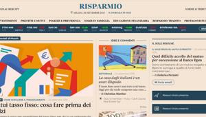 Ottobre mese dell'educazione finanziaria.  Il Gruppo 24 ORE lancia una guida di 96 pagine, iniziative su carta, web, social e radio