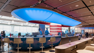 Robilant Associati firma la nuova 'Hangar Lounge' di ITA  Airways a Fiumicino