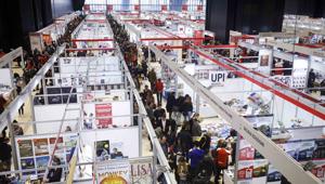 Con oltre 100 mila presenze affluenza record per la 18esima edizione di Più libri più liberi ospitata al Roma convention center - La Nuvola dell'Eur