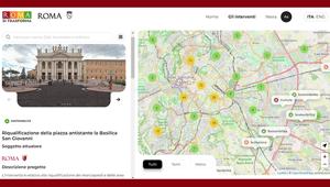 Nasce “Romasitrasforma.it” il portale degli interventi di Roma Capitale
