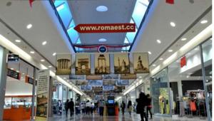 Acqua Group colora RomaEst di giallorosso e biancoceleste