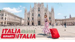 Ciak Roncato online con 'Italia riparti dall'Italia', il nuovo progetto di brand awarness a sostegno della promozione delle regioni italiane. Creatività di Dare