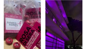 Triumph Group International coinvolge gli stakeholder nell'evento "Rosa di Sera" dedicato alla prevenzione. E accende di rosa il proprio quartier generale