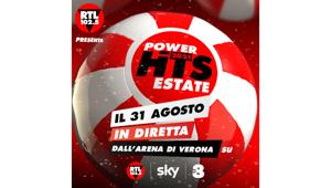 Il 31 agosto torna live all’Arena di Verona “RTL 102.5 Power Hits Estate 2021”. La serata sarà trasmessa in diretta su RTL 102.5 e Radio Zeta, in contemporanea su SKY e TV8 e in streaming su RTL 102.5 Play e Now