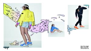 Ruco Line si affida allo stile pop grime dell'artista Richie Velazquez per la campagna adv della nuova collezione Spring/Summer 2018