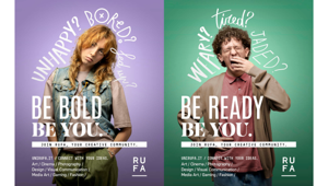 RUFA | Rome University of Fine Arts lancia la nuova campagna pubblicitaria “Keep moving & don’t give up” focalizzata sul vissuto emotivo della Generazione Z