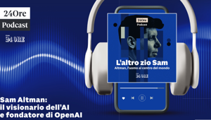 Al via il podcast del Sole 24 Ore "L'Altro zio Sam. Altman, l'uomo al centro del mondo." condotto da Angelica Migliorisi e Luca Salvioli