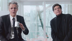 Un Sadoun invecchiato per i tradizionali auguri di Natale di Publicis