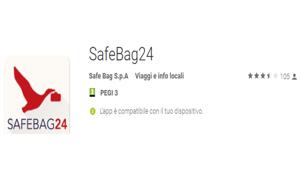 Arriva SafeBag24, l'app per rintracciare i bagagli persi