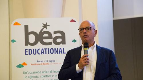 Salvatore Sagone, presidente ADC Group, al Bea Educational Salvatore Sagone, presidente ADC Group, al Bea Educational