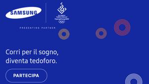 PyeongChang 2018, Samsung lancia l'operazione 'Corri per il sogno, diventa tedoforo'