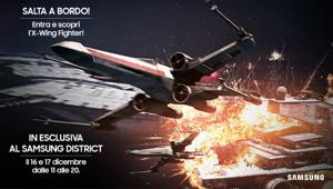 Il Samsung District di Milano apre le porte agli appassionati di Star Wars