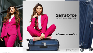 Samsonite lancia la nuova campagna globale #GenerationGo con protagonista l'influencer Negin Mirsalehi. Firma The Full Service
