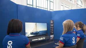 Samsung presenta l’installazione ‘C’ero anch’io: la mia Barcolana’