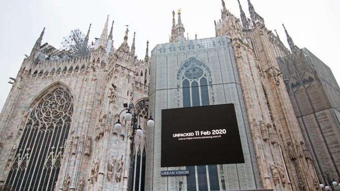 Samsung Unpacked 2020 Duomo