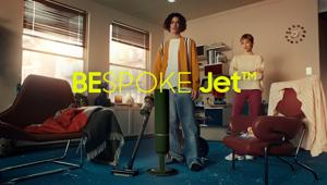 Al via la campagna promozionale di Samsung BESPOKE Jet. Pianifica Starcom