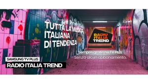 Dal 14 luglio Radio Italia si unisce all’offerta di Samsung TV Plus con il canale Radio italia Trend
