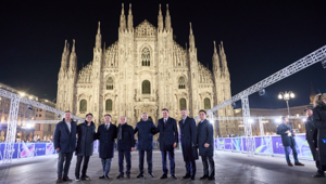 Cheil Italia scende in pista in Piazza Duomo per Milano Cortina 2026. Con Samsung ed Enel