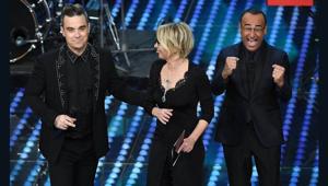 Sanremo by GroupM. Share del 46,6% e 10,4 milioni di spettatori per la seconda serata del Festival. Picco di 14,3 mln con Totti, Nesli e Paba