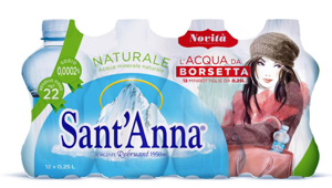 Alla Fashion Week milanese arriva l'Acqua da borsetta Sant'Anna