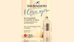 San Benedetto presenta le ultime novità a Cibus 2018