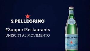 S.Pellegrino lancia il movimento #SupportRestaurants e partecipa alla ripresa della ristorazione con 1 mln di euro in prodotto omaggio
