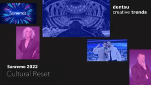  Sanremo 2022: un "cultural reset". Lo studio di dentsu sulle conversazioni online collegate alla kermesse dei record