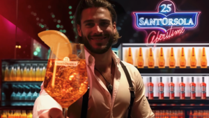 Casa Sant’Orsola sceglie Armando Testa dopo gara e debutta nell'aperitivo con il lancio di Luxury Spritz