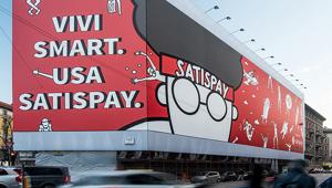 Satispay porta il "Vivi Smart" nelle città con una campagna outdoor e radio