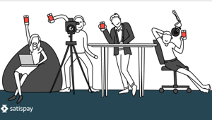 Per gli influencer e i creativi della rete arriva 'Satispay fo creator', per ricevere pagamenti e donazioni in modo smart