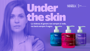 Saugella e D.i.Re – Donne in Rete contro la violenza rinnovano il loro impegno contro la violenza di genere con la nuova campagna Under the Skin, firmata Bitmama Reply