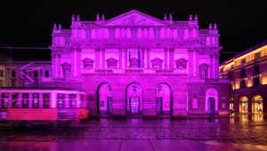 The Estée Lauder Companies Italia e Fondazione AIRC illuminano in rosa il Teatro alla Scala di Milano per dare il via in Italia alla Breast Cancer Campaign