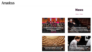 Milano Fashion Library rileva Amadeus che torna in edicola rinnovato nel packaging e nel layout grafico