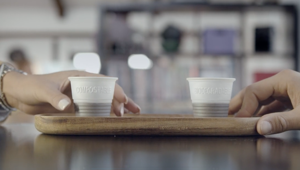 Il compostabile è on air con BioTable e Legambiente. Creatività di Amarena Company