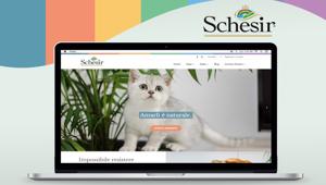 Schesir è online con il nuovo sito web realizzato da Comunico