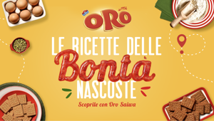 Oro Saiwa presenta “Le ricette delle bontà nascoste” per preservare tutto il buono dell’Italia insieme a Benedetta Rossi. Firma Together. Pianificazione di Carat