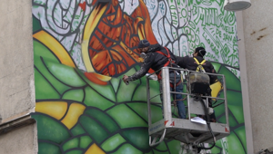 Grimbergen torna in comunicazione con un gigantesco murales nel centro di Milano grazie alla creatività di Grey