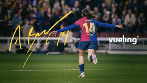 Vueling sceglie Aitana Bonmatí nuova ambasciatrice del brand per la promozione del talento e della leadership femminile nello sport