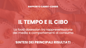Rapporto Censis-Camst: italiani in affanno digitale, vogliono tempo per cibo e convivialità