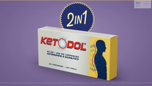Maked firma il rebranding di Ketodol con un nuovo spot e una campagna digital a supporto