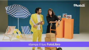 PhotoSì: campagna estiva con Max Angioni e Maria Valentina Principi. Budget di 2 milioni di euro