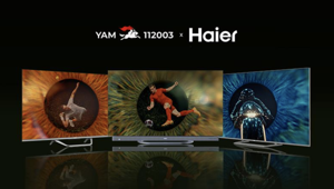 Haier on air per comunicare il suo ingresso nella gamma TV. YAM112003 firma la campagna dopo la vittoria di gara