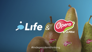 Life firma la campagna integrata per Opera “Vinci ogni giorno con Opera La Pera”