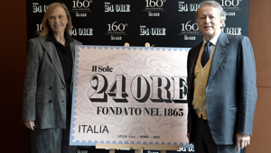 Il Sole 24 Ore presenta il francobollo celebrativo per i 160 anni del quotidiano. Tamburini: “E' dedicato ai lettori del passato, del presente e del futuro”