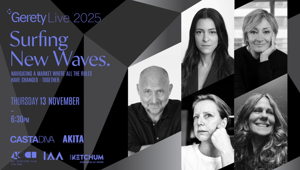 Gerety Awards. Surfing New Waves: come la creatività italiana cavalca il cambiamento. I creativi a confronto. Giovedì 13 novembre a Milano