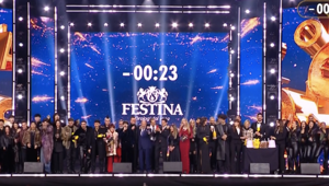 Festina illumina il Capodanno di RAI1 e Canale5