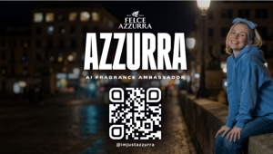 Felce Azzurra presenta “Azzurra”, la prima AI Fragrance Ambassador che ridefinisce la relazione tra brand e le nuove generazioni. Firma Ad Store